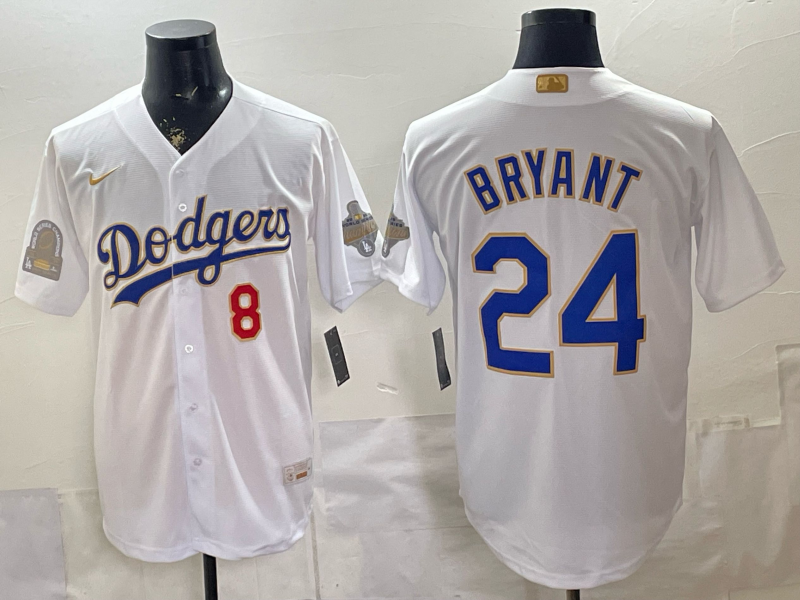 Men Los Angeles Dodgers #24 Bryant white Game 2026 Nike MLB Jersey 0401002